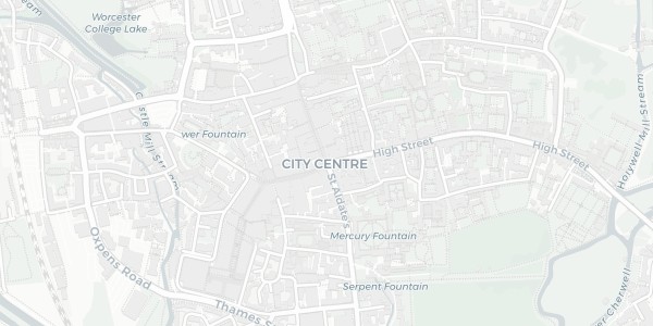 Karte von City Centre
