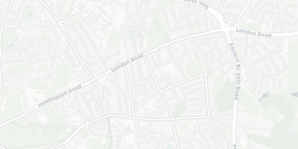 Karte von Headington