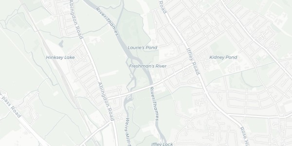 Karte von Iffley & South Oxford