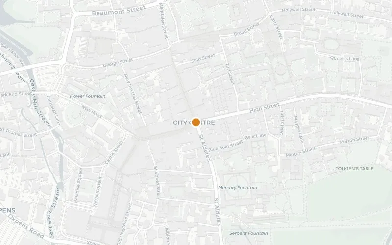 Hidden Oxford — Spaziergang, Stadtzentrum, Oxford