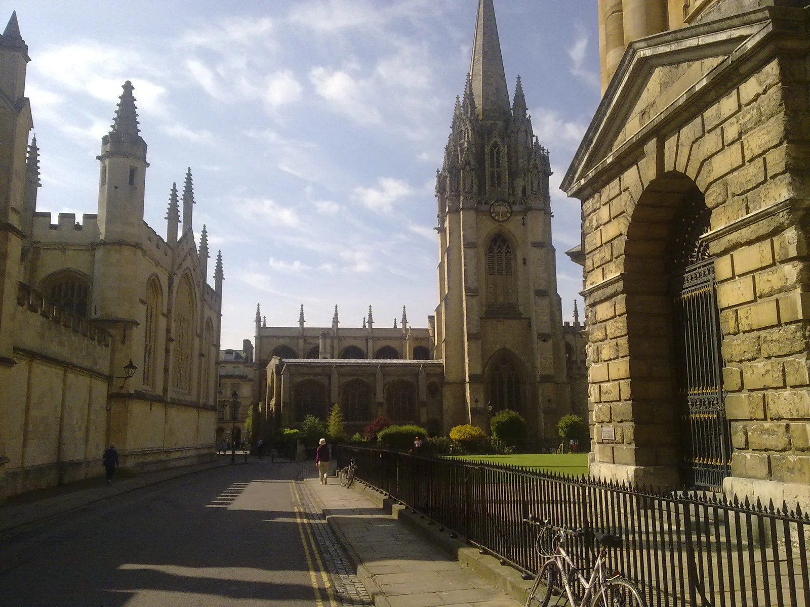 Radcliffe Square from Catte Street, Oxford