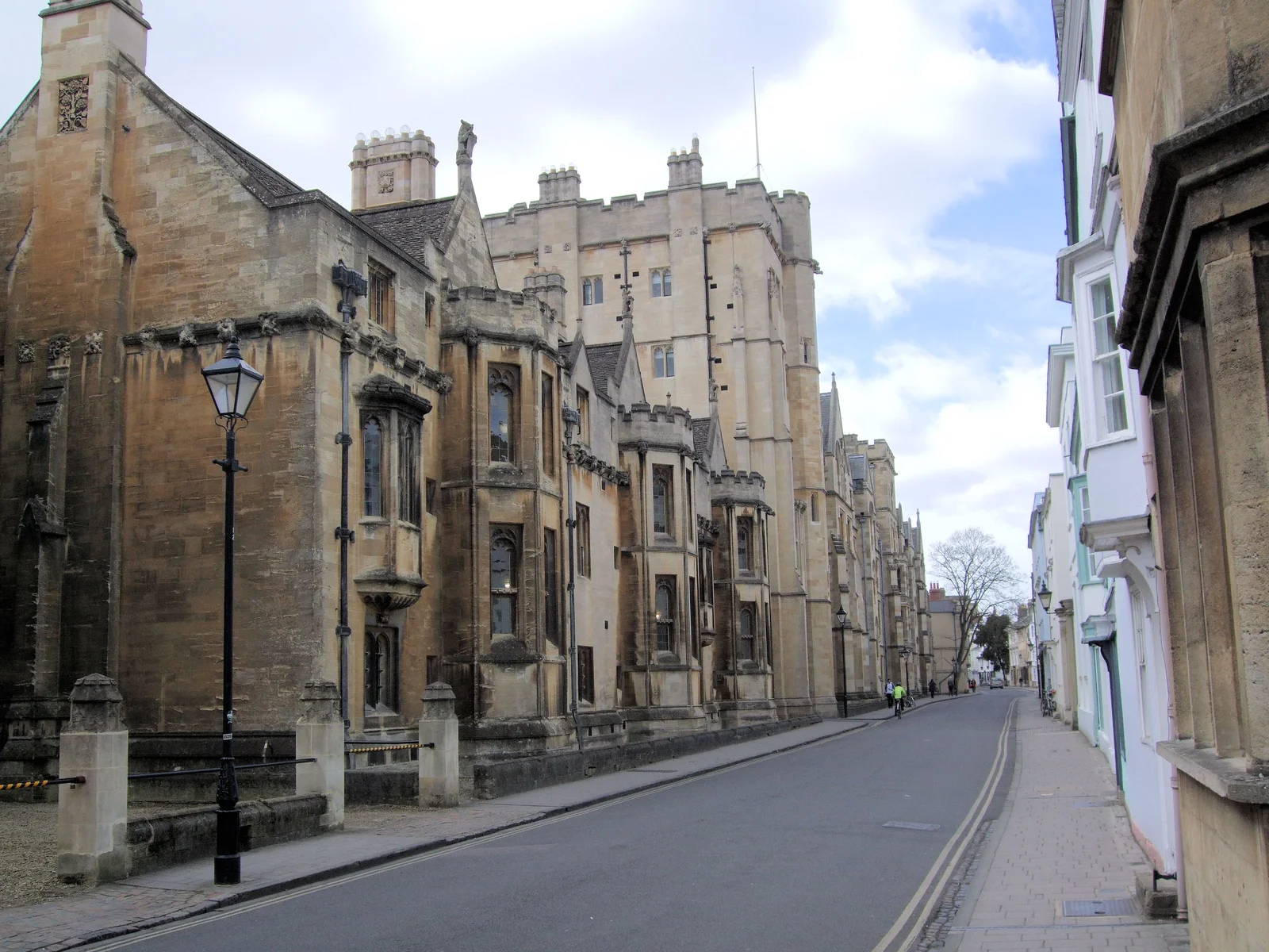 Holywell Street with New College on the south side, Oxford